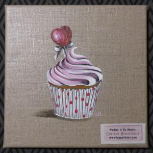 Acrylique sur toile de lin 20 x 20 cm 35€