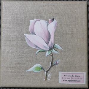 Acrylique sur toile de lin 20 x 20 cm 35€