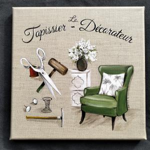 Cadeau personalisé à commander 40x40 cm : 55€